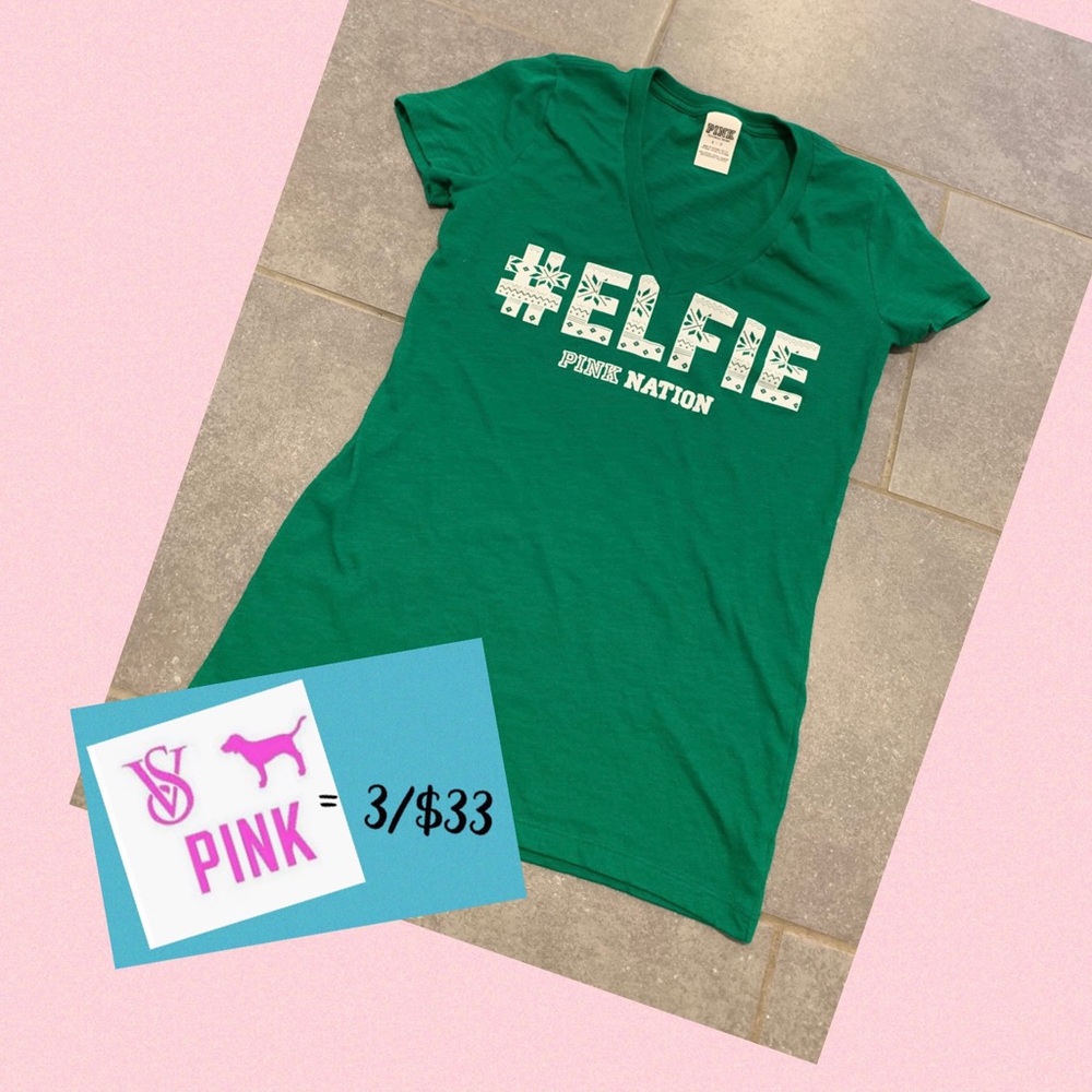 Pink Nation #ELFIE Tee (S)